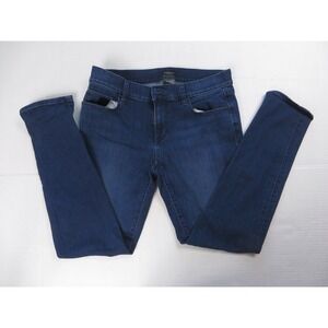 Ann Taylor Factory Modern Stretch Denim Blue Jeans Medium Wash Size 6 32X31